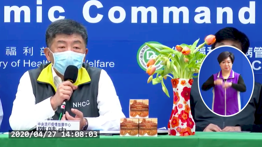 The Netherlands gives 3,999 tulips to Taiwan’s medical workers