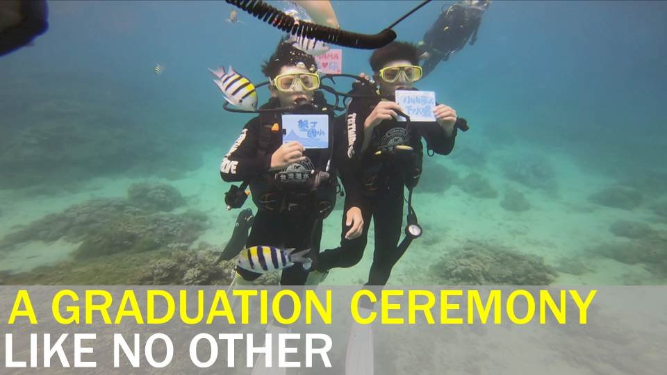To avoid COVID-19, Taiwan school holds graduation under the sea