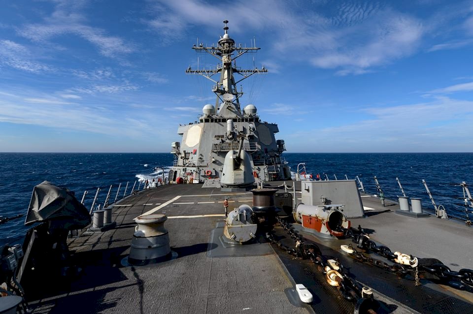 US destroyer traverses Taiwan Strait on Tiananmen anniversary