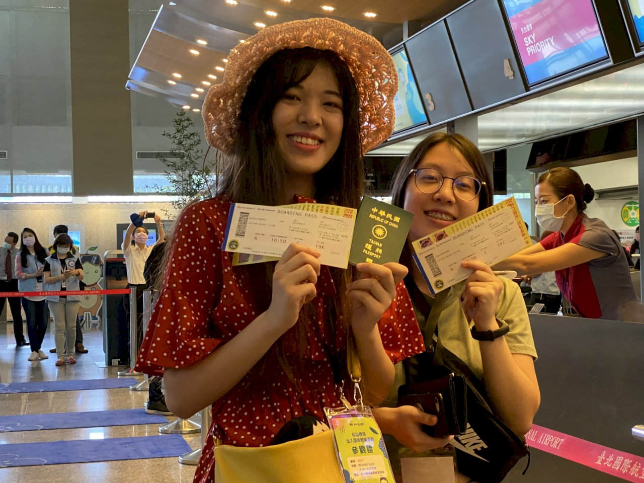 Thousands sign up for “airport experience” at Taipei Songshan