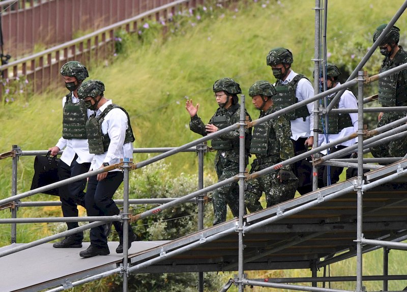 Taiwan’s national security hinges on strong defense capabilities: Tsai