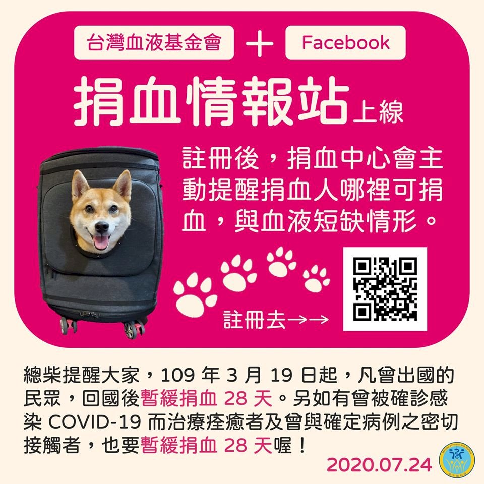 Local blood bank to display stock levels on Facebook