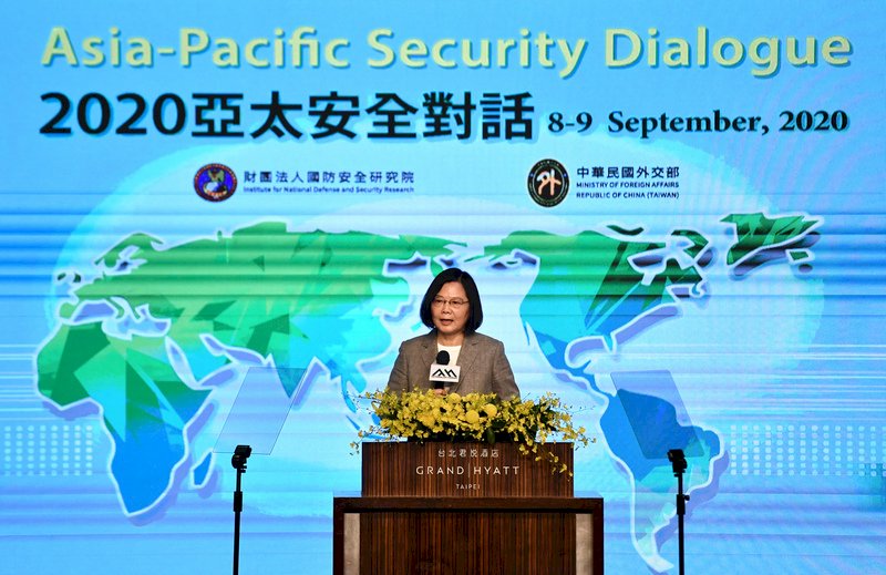 Regional cooperation needed to avoid threat of war: Tsai