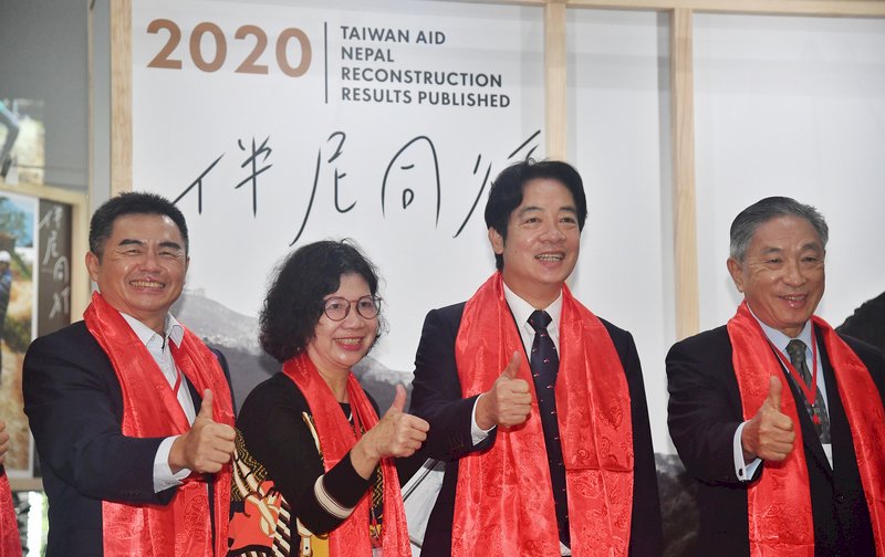 Taiwan Can Help: VP says humanitarian aid can win respect for Taiwan