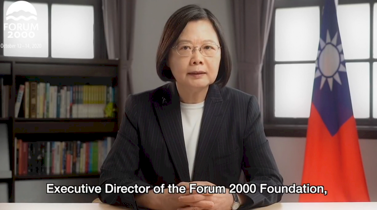 Tsai highlights Czech-Taiwan ties