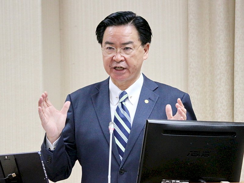 Foreign Minister: Taiwan should face China threat with alliances