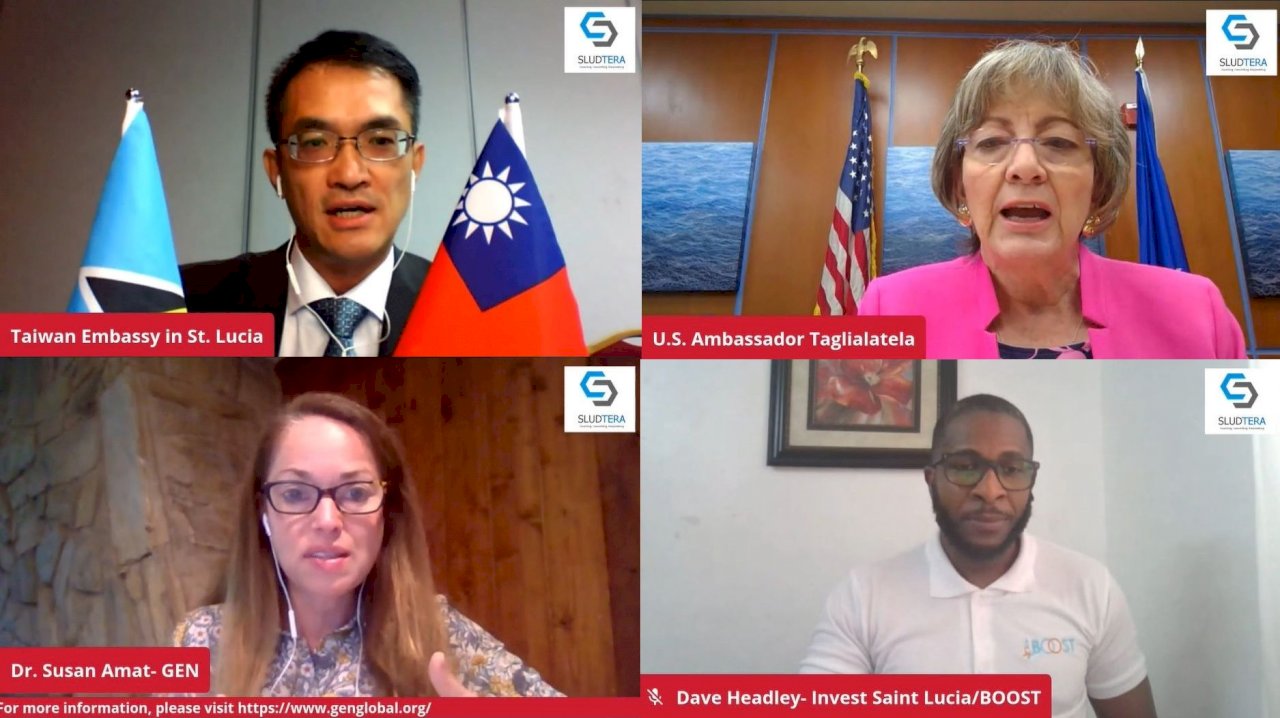 Taiwan, US, and St. Lucia take part in two online economic forums