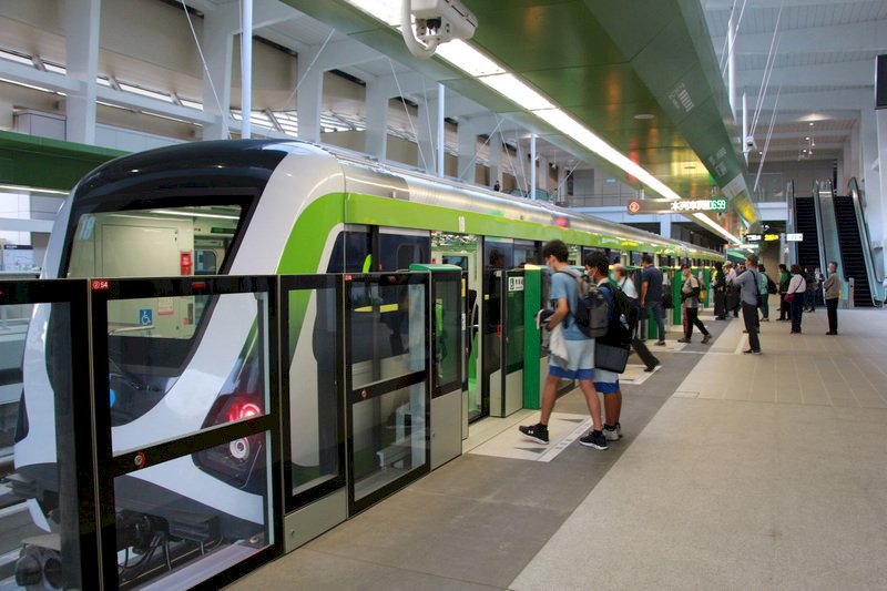 VIDEO: Taichung MRT begins month-long trial service