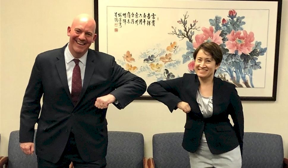 Taiwan’s envoy to US meets with US assistant secretary of state