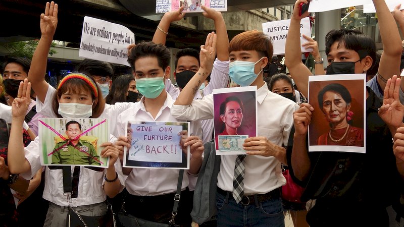 Taiwan airline plans evacuation flights for nationals in Myanmar
