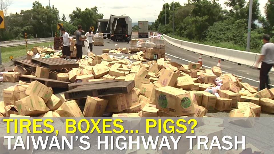 VIDEO: Dangerous rise in trash on highways