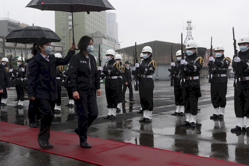 President Tsai Ing-wen inspects 131st Fleet