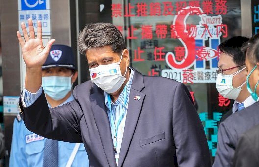 Palau president visits Taiwan to inaugurate “travel bubble”