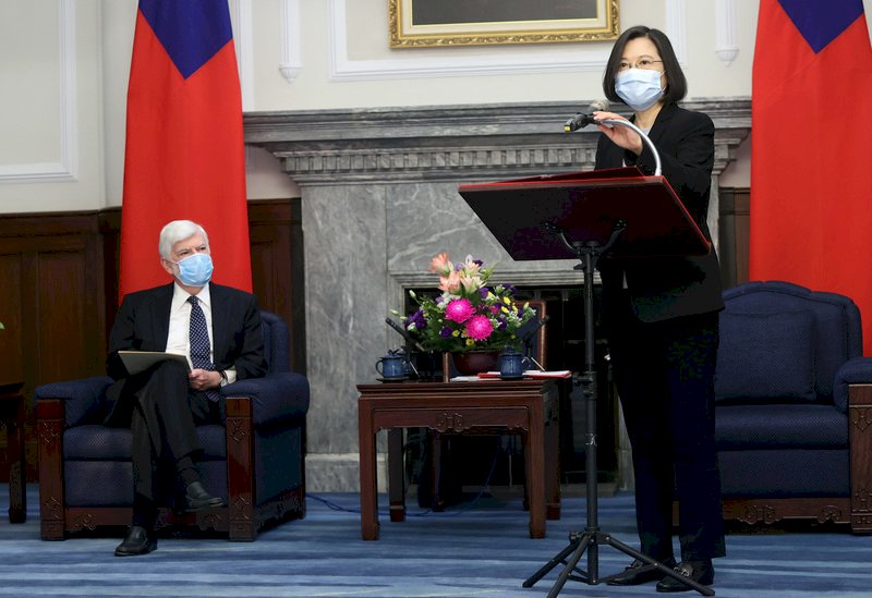 Taiwan willing to work with others to maintain regional peace: Tsai