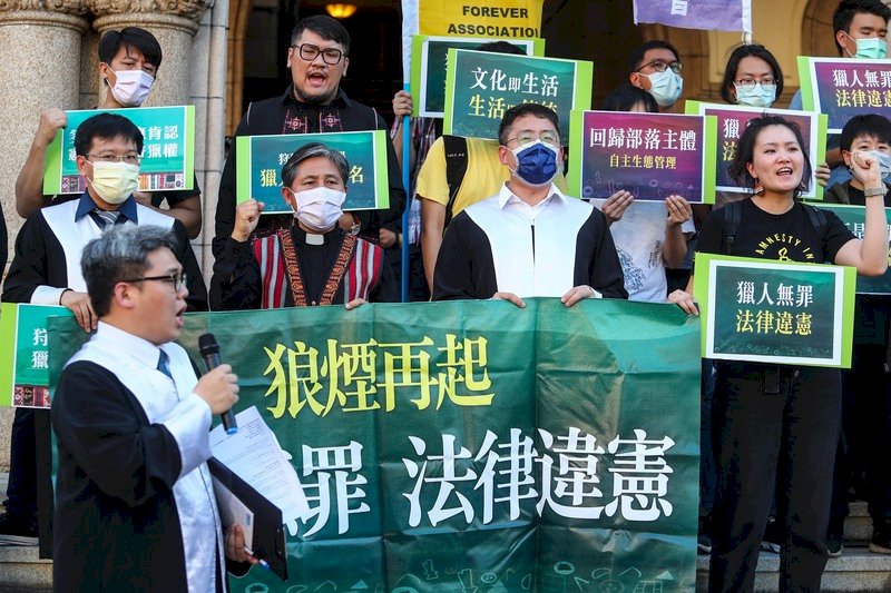 Tsai pardons indigenous hunter