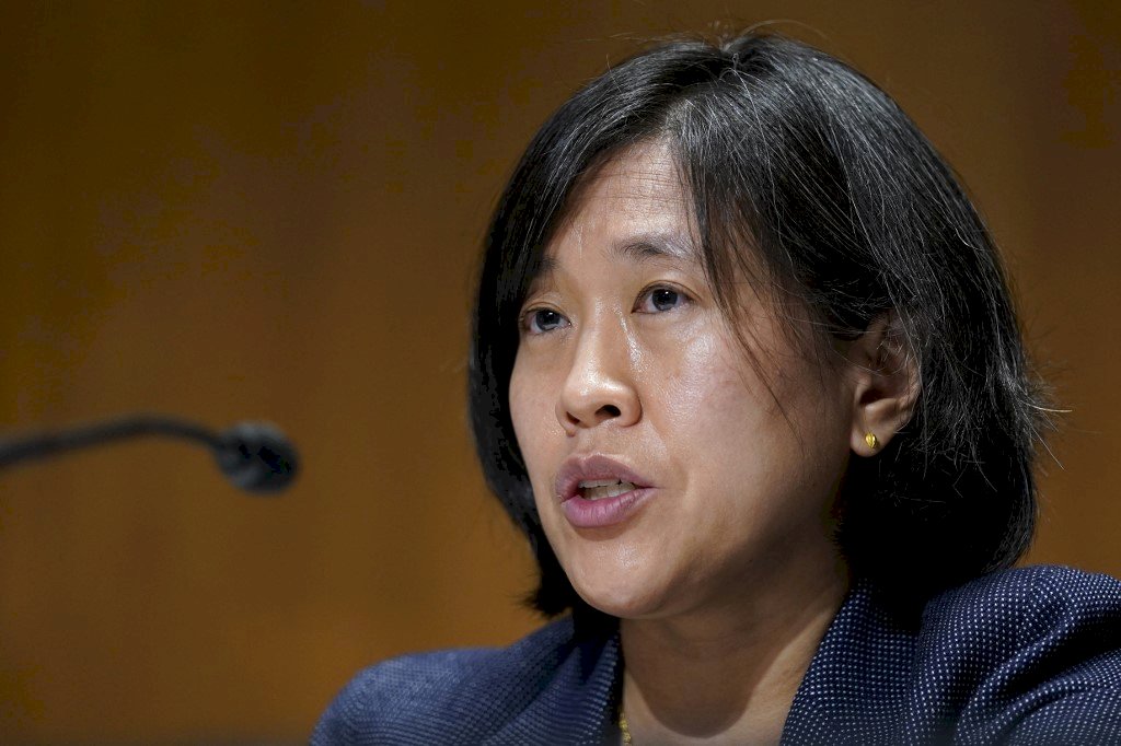USTR Katherine Tai meets with Taiwan Minister John Deng