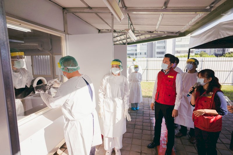 Hsinchu Science Park launches rapid COVID-19 testing station