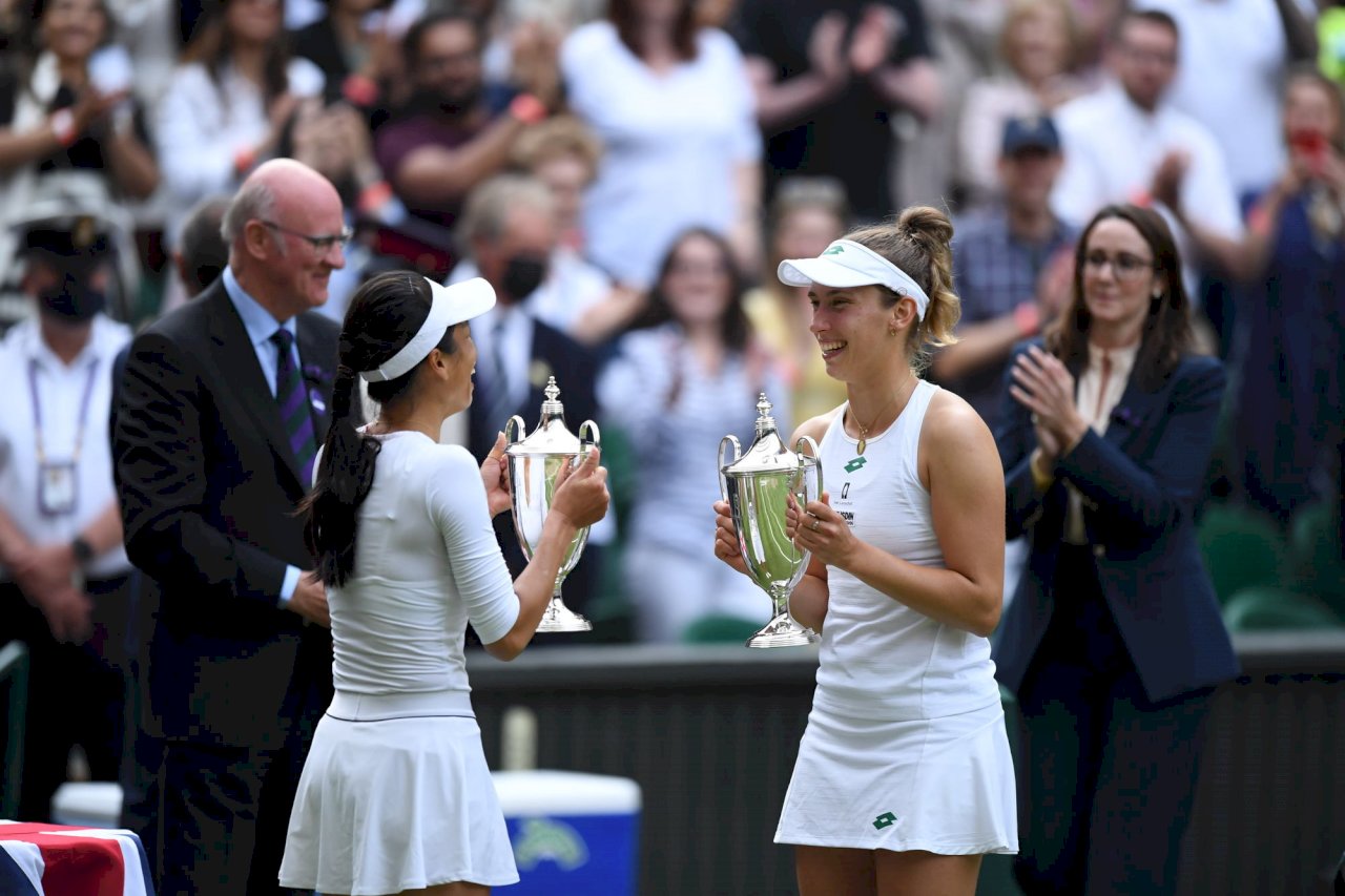 Taiwan’s Hsieh Su-wei wins third Wimbledon title
