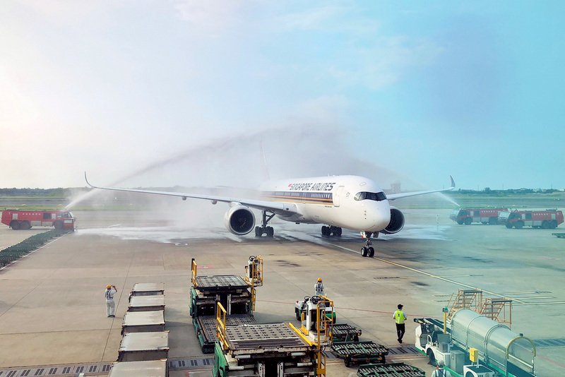 Singapore Airline resumes direct Taipei-Los Angeles flights