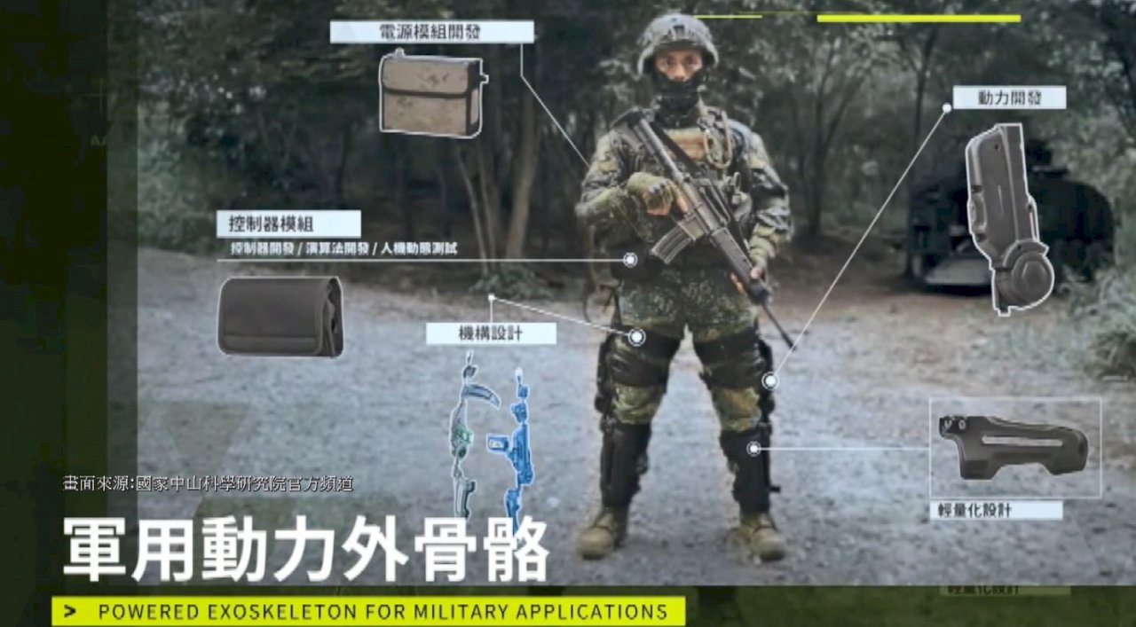 Defense ministry showcases powered exoskeleton
