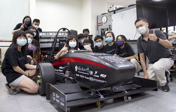 Taiwan's first electric racing car