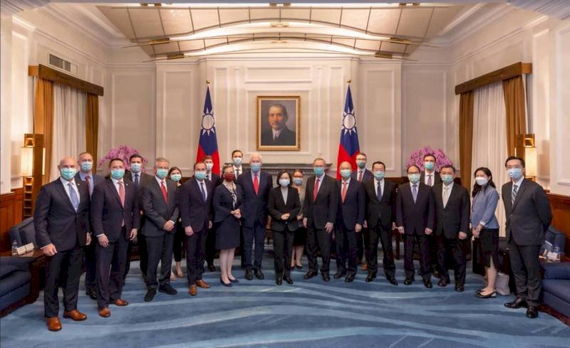 Taiwan foreign ministry hails US lawmakers’ visit