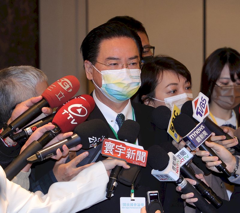 Foreign Minister: Taiwan aims to win even more support in Europe