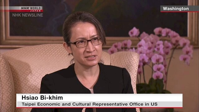 Taiwan envoy to US calls for support for democracies to back Taiwan