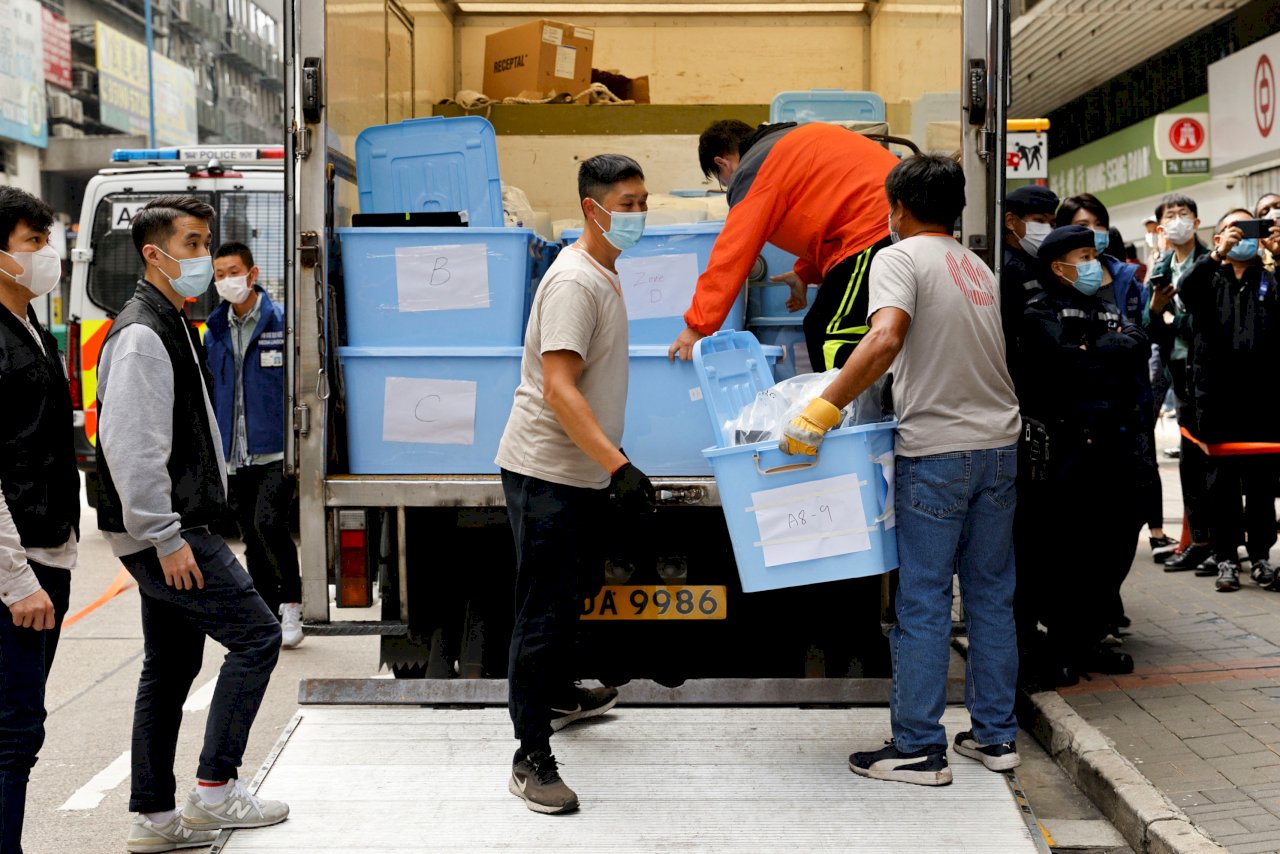 DPP condemns arrest of staff at independent Hong Kong news outlet