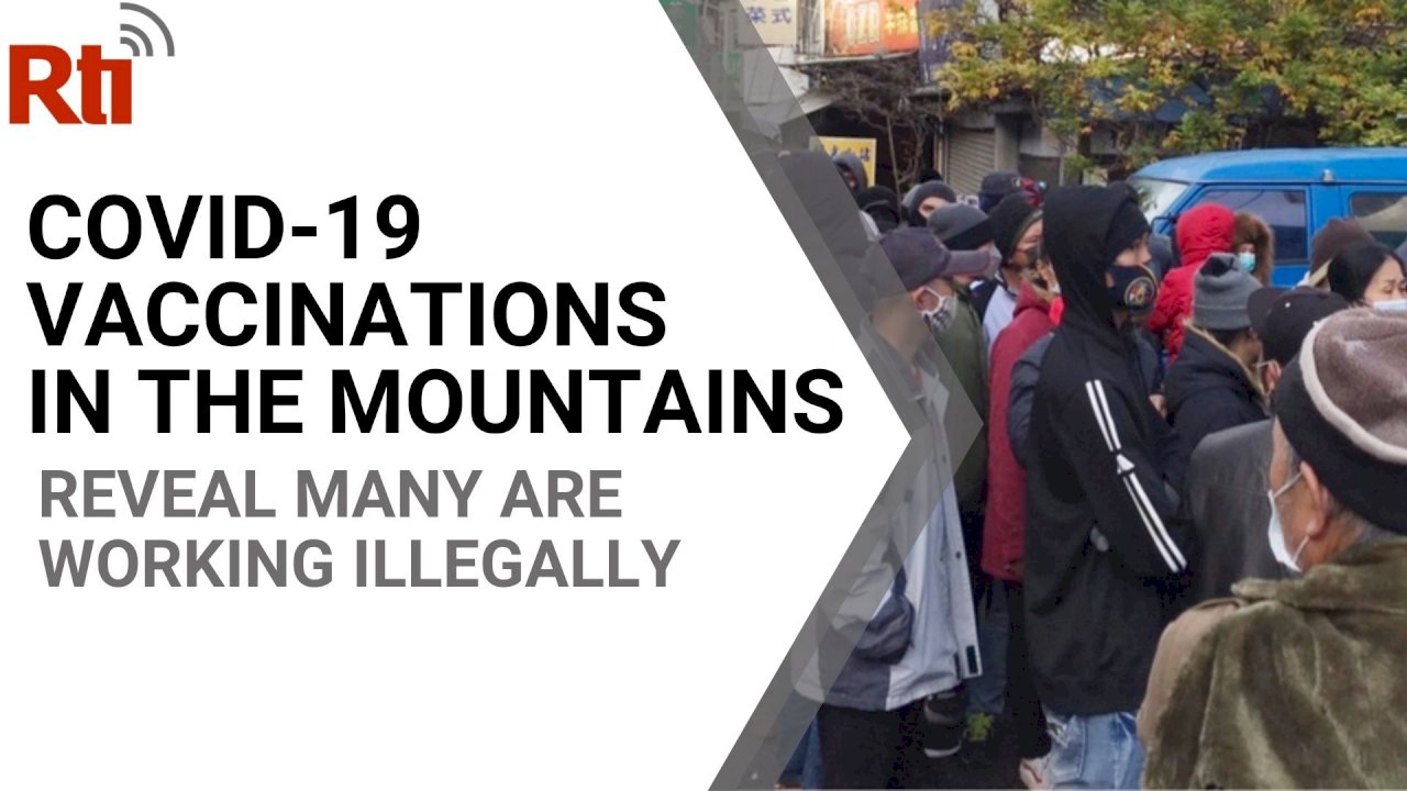 VIDEO: Majority of migrants vaccinated at a mountain facility working illegally