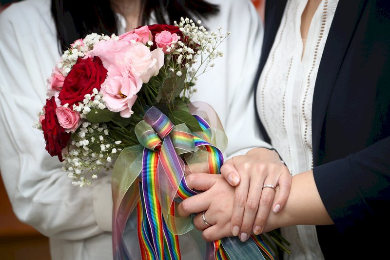 Activists demand equal marriage rights for cross-national same-sex couples