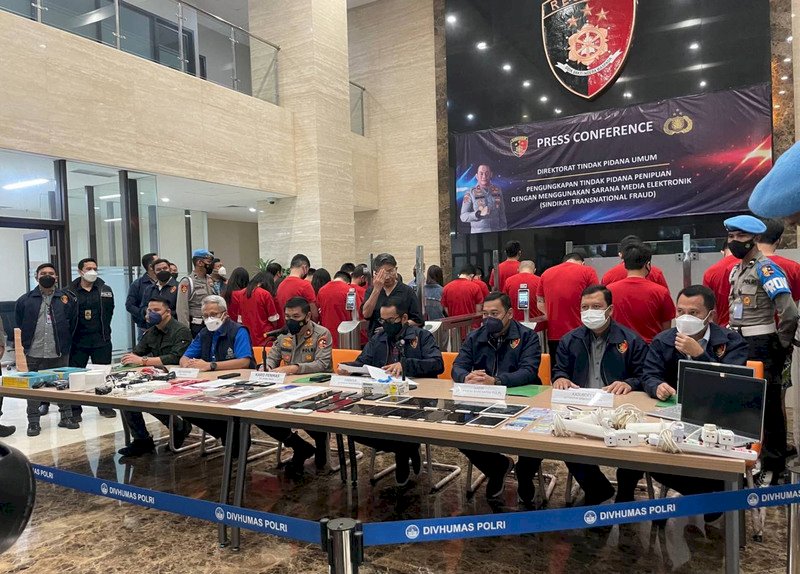 Taiwanese and Indonesian authorities crack fraud ring