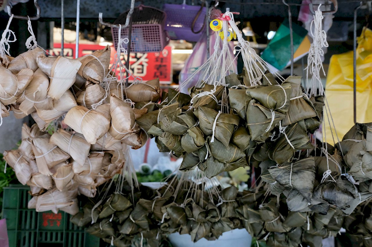 Zongzis - a delicacy of the Dragon Boat Festival