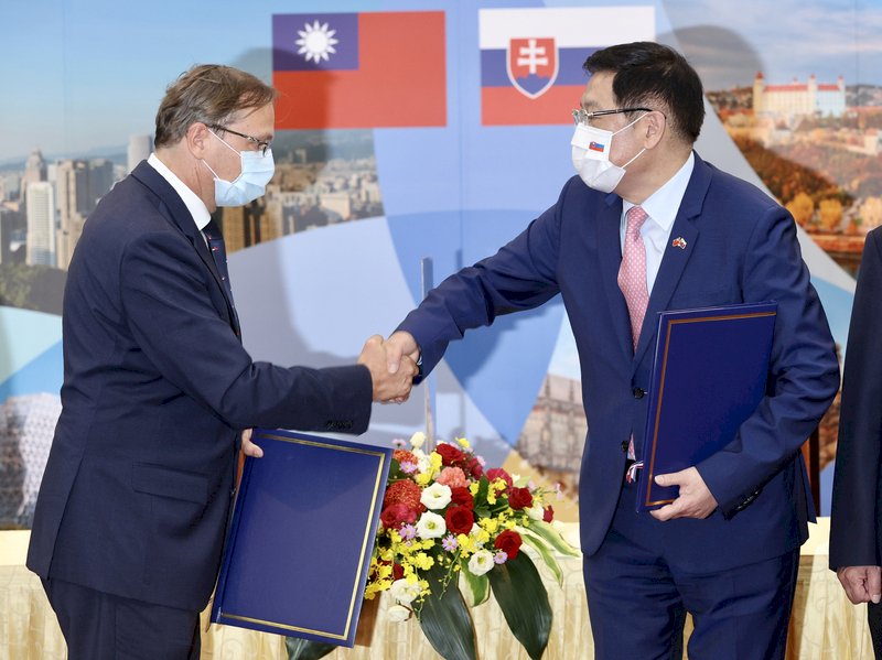 Taiwan and Slovakia sign judicial cooperation agreement