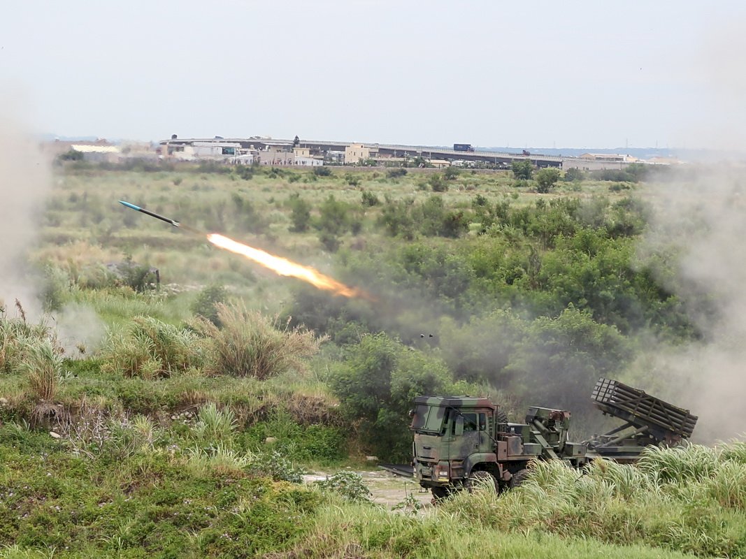 Truck-mounted missile system explodes during training exercise