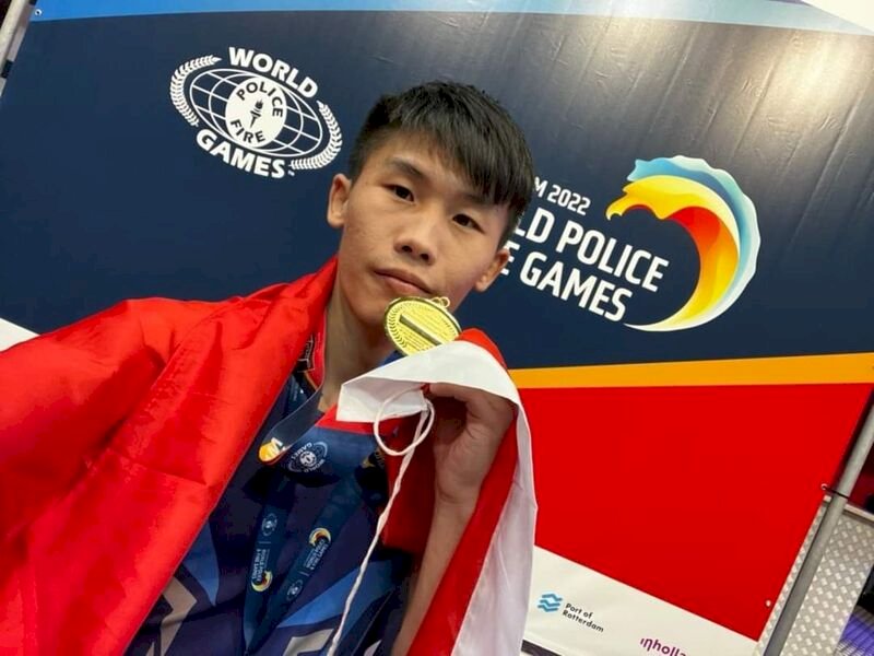 VIDEO: Taiwan wins gold and silver at World Police and Fire Games