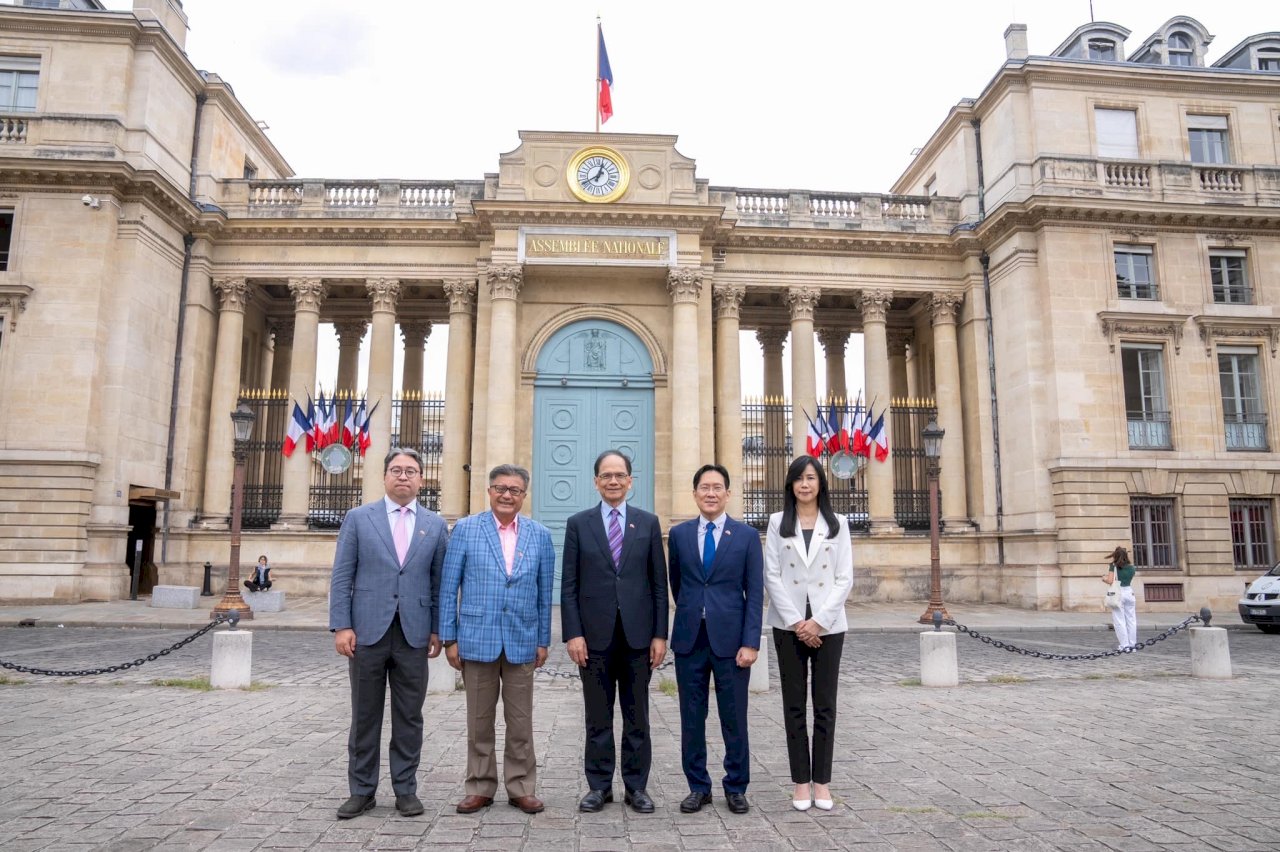 Taiwan parliamentary delegation visits France to discuss bilateral cooperation