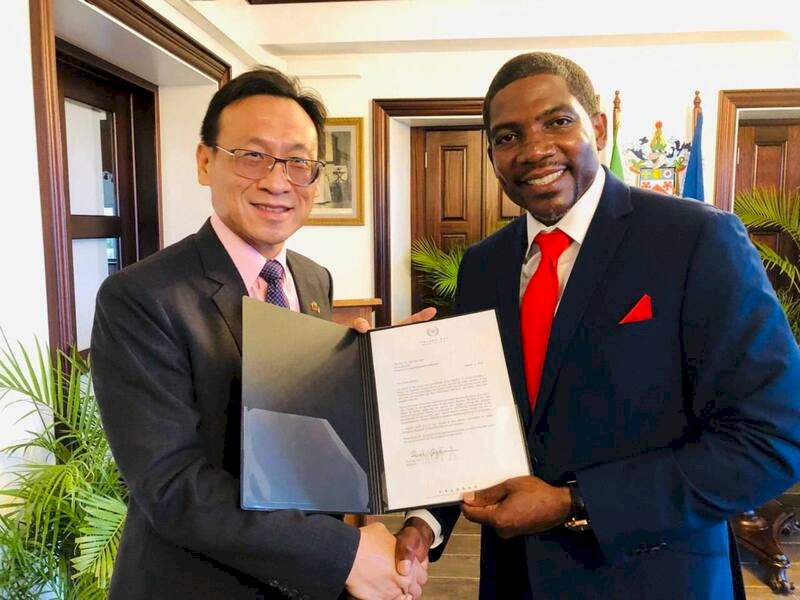 New St. Kitts and Nevis prime minister pledges to strengthen ties with Taiwan