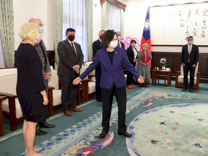 Germany supports Taiwan in international community: President Tsai