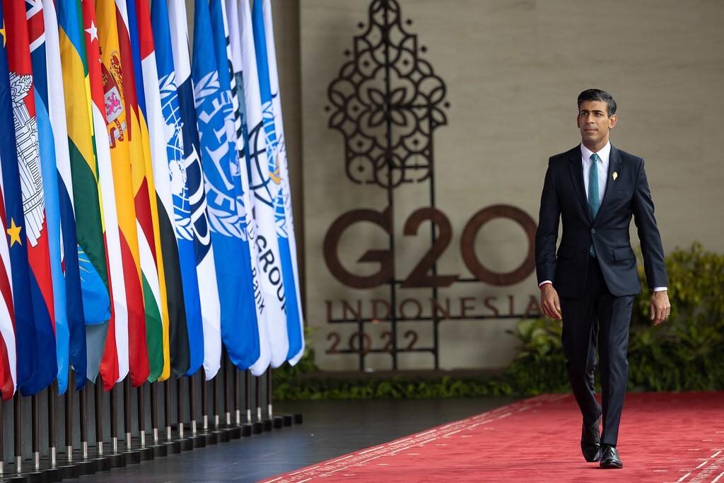 UK Prime Minister voices his support for Taiwan at G20 Summit