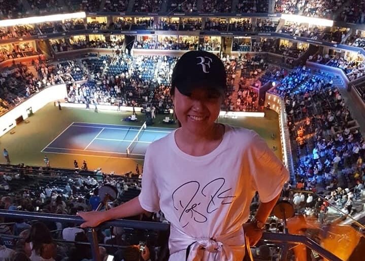 Sharon Lin on Roger Federer