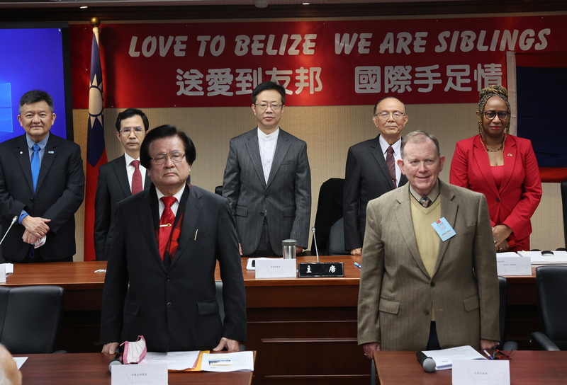 Belize thanks Taiwan for hurricane relief at Legislative Yuan event