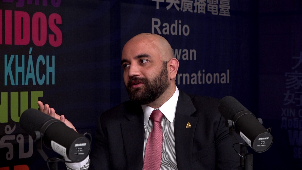 RTI Exclusive: Honduran Ambassador to Taiwan says he hopes to improve cooperation on hydroelectric power projects