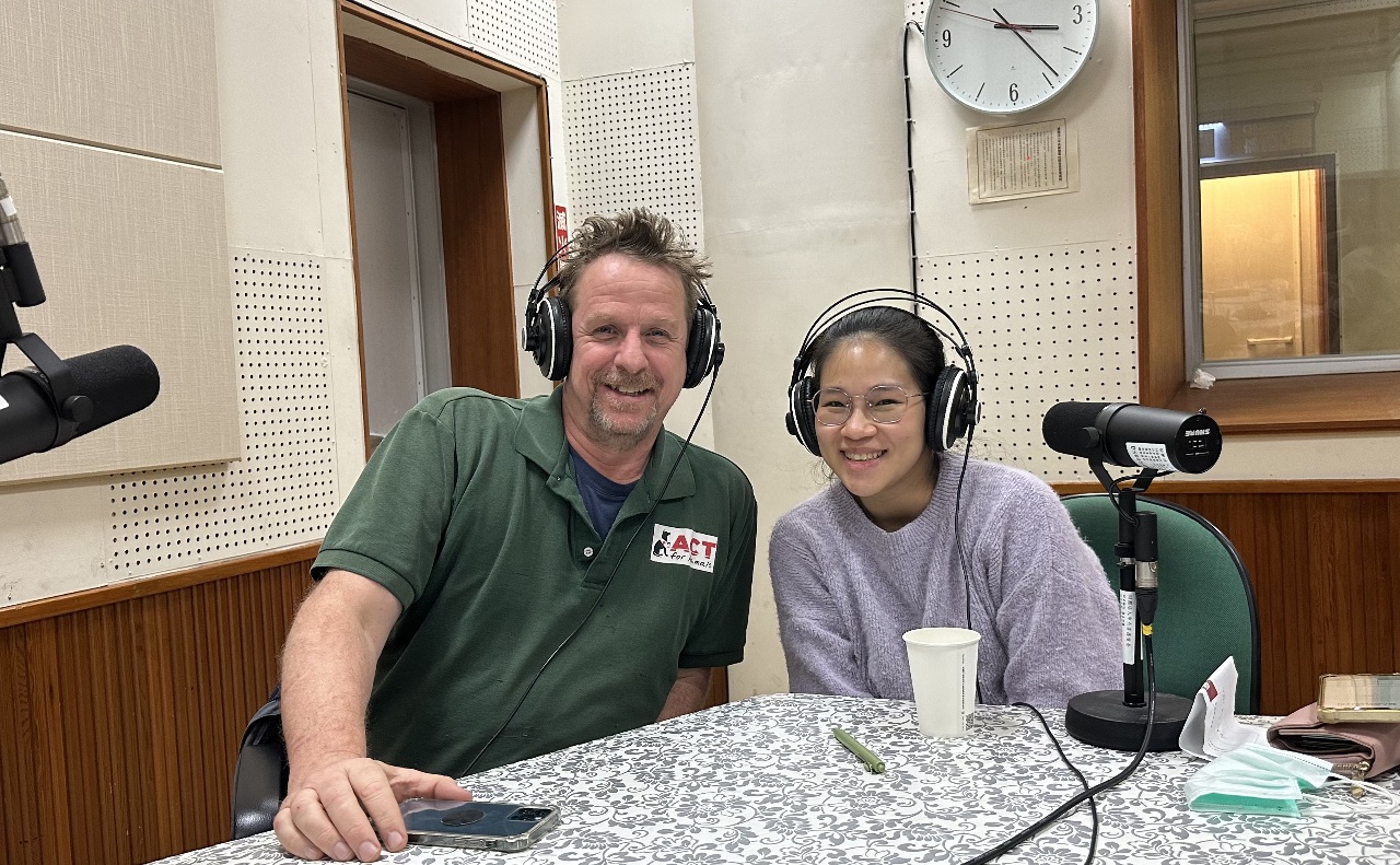 Seán and Judy on rescuing animals in Taiwan