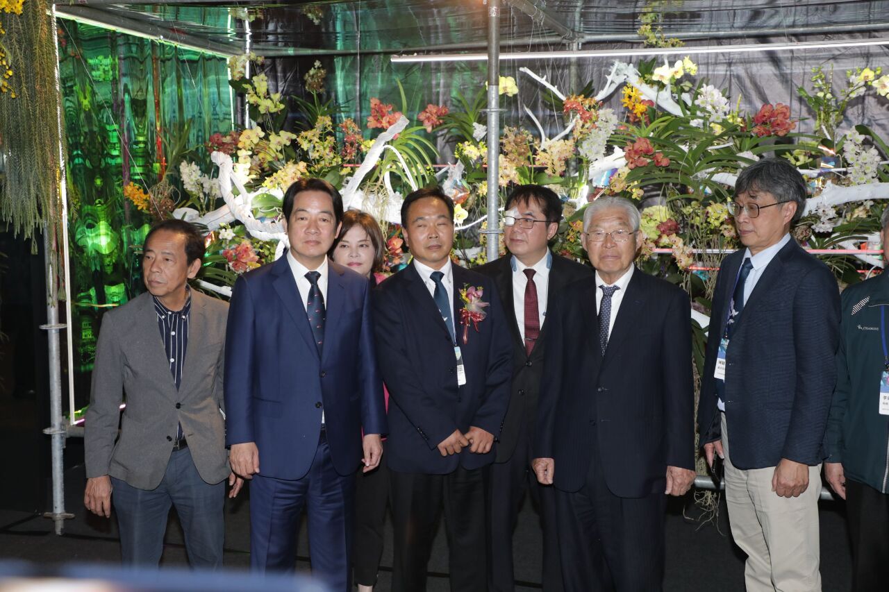 Taiwan’s International Orchid Show opens in Tainan