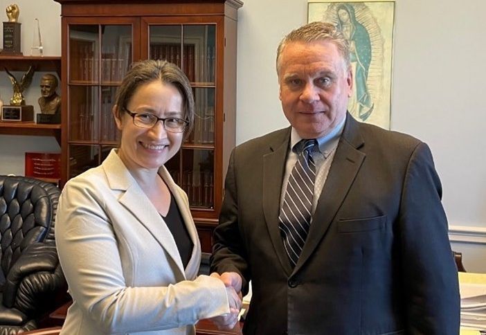 US congressman and Taiwan rep discuss resolving double taxation problem for Taiwanese investors