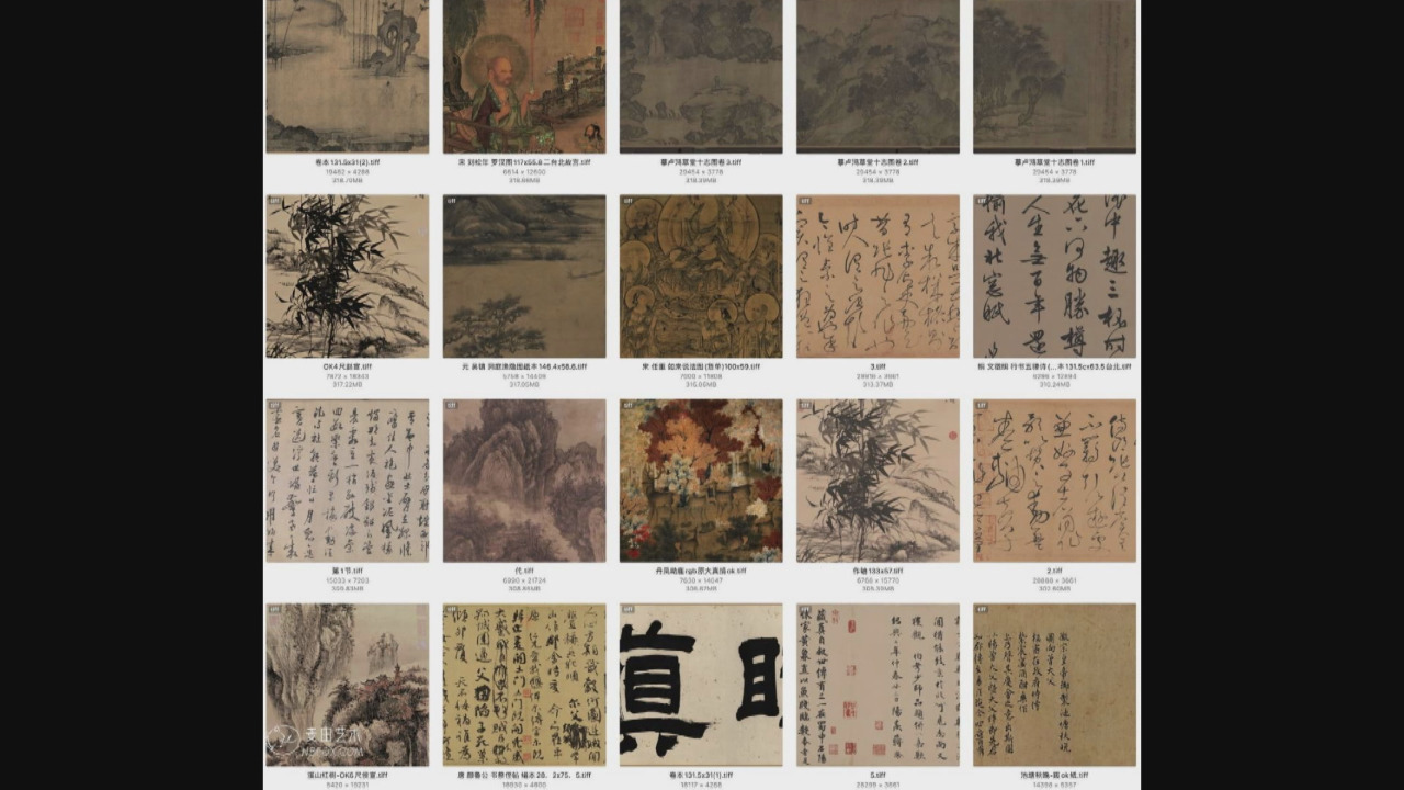 VIDEO: National Palace Museum art images leaked online