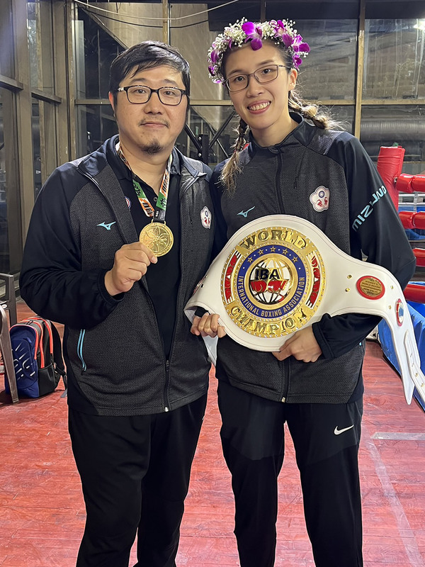 Taiwanese boxer wins gold at Woman’s World Boxing Championships