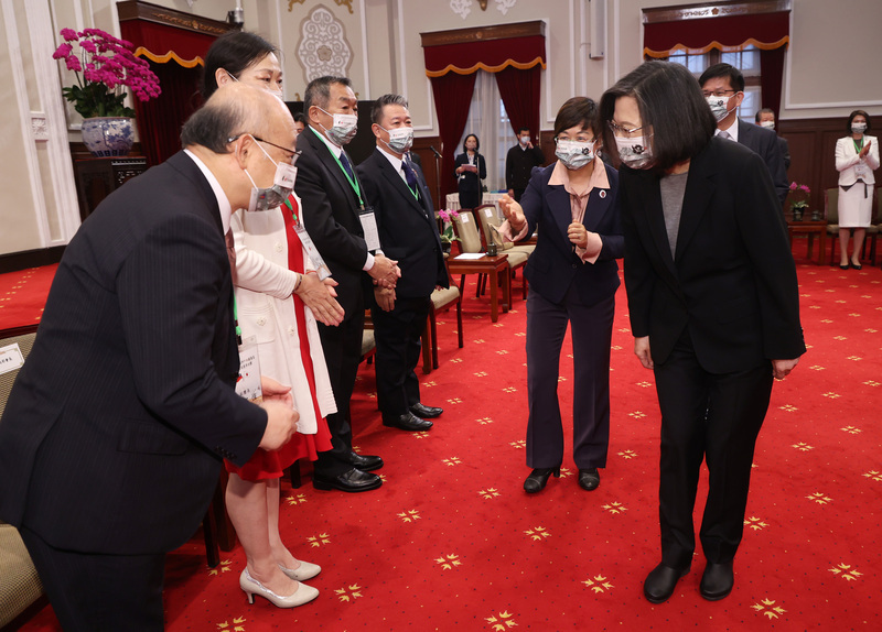 Tsai hopes to see more overseas Taiwanese return to Taiwan to invest