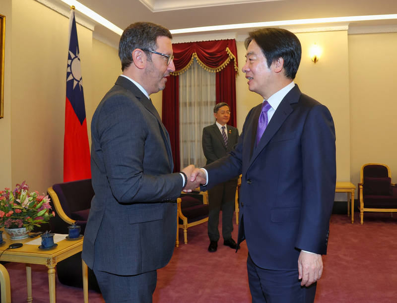 Vice President Lai hopes to strengthen ties with Portugal
